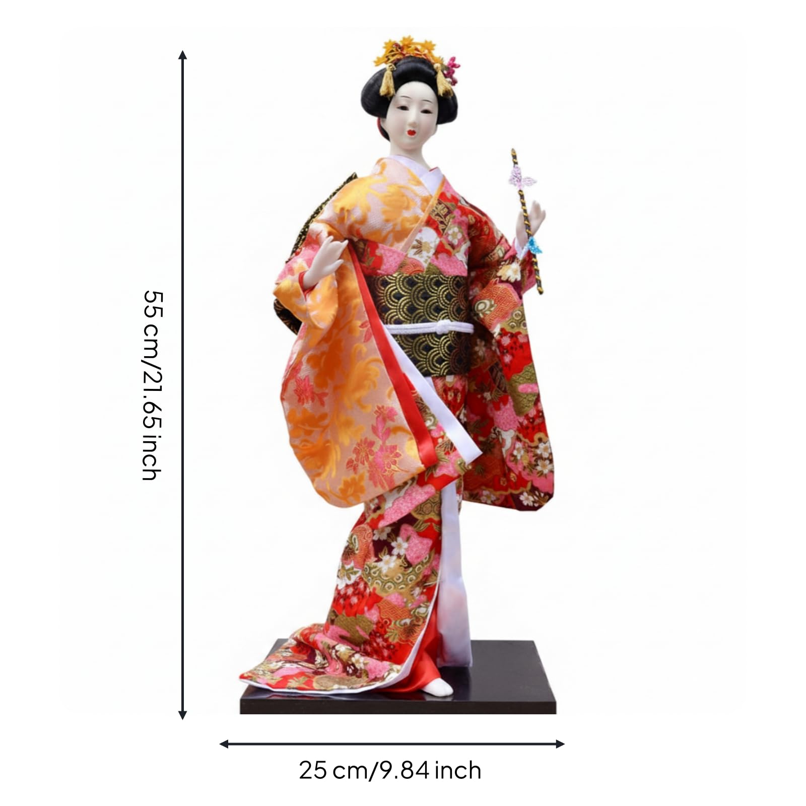 Amazon.co.jp: Jinhxofs 芸者様式形 手作り 芸者フィギュア 布製衣装